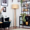 Cavaca Staande lamp Natuurlijke kleuren, Zwart, 1-licht