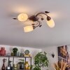 Mirelia Plafondlamp Roest, 3-lichts