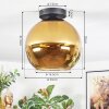 Koyoto Plafondlamp, Kogellampje Goud, 1-licht