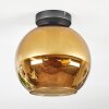 Koyoto Plafondlamp, Kogellampje Goud, 1-licht