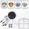 Koyoto Hanglamp, Kogellampje, Hanglamp Blauw, Chroom, Goud, Groen, Duidelijk, Rookkleurig, 4-lichts