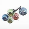Chehalis Plafondlamp, Kogellampje Blauw, Groen, Koperkleurig, 5-lichts