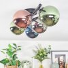 Chehalis Plafondlamp, Kogellampje Blauw, Chroom, Groen, Koperkleurig, Rookkleurig, 5-lichts
