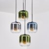 Lauden Hanglamp, Kogellampje, Hanglamp Blauw, Groen, Duidelijk, Rookkleurig, 4-lichts