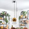 Koyoto Hanglamp, Kogellampje, Hanglamp Goud, 1-licht