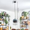 Koyoto Hanglamp, Kogellampje, Hanglamp Blauw, 1-licht