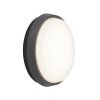 AEG Letan Round Buiten muurverlichting LED Antraciet, Wit, 1-licht