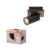 Osram Spot Plafondlamp, Plafondspot LED houtlook, Zwart, 1-licht