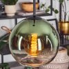 Koyoto Hanglamp, Kogellampje, Hanglamp Groen, Duidelijk, 1-licht