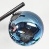 Gastor Plafondlamp, Kogellampje Blauw, Chroom, Groen, Koperkleurig, Rookkleurig, 4-lichts