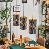 Rolin Hanglamp, Hanglamp Zwart, 3-lichts