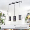 Rolin Hanglamp, Hanglamp Zwart, 3-lichts
