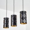 Rolin Hanglamp, Hanglamp Zwart, 3-lichts
