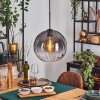 Koyoto Hanglamp, Kogellampje, Hanglamp 30 cm Duidelijk, Rookkleurig, 1-licht