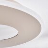 Dorin Plafondlamp LED Zandkleurig, 1-licht, Afstandsbediening