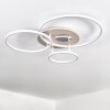 Dorin Plafondlamp LED Zandkleurig, 1-licht, Afstandsbediening