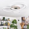 Dorin Plafondlamp LED Zandkleurig, 1-licht, Afstandsbediening