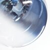 Chehalis Plafondlamp, Kogellampje Blauw, Groen, Duidelijk, Koperkleurig, 5-lichts