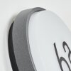 Duril Wandlamp voor buiten, Huisnummer licht, Wandlamp LED Antraciet, 1-licht