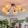 Basto Plafondlamp, Kogellampje Natuurlijke kleuren, 6-lichts
