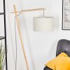 Bassagoda Staande lamp Natuurlijke kleuren, Wit, 1-licht