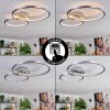 Fenar Plafondlamp LED Aluminium, Chroom, 1-licht