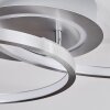 Fenar Plafondlamp LED Aluminium, Chroom, 1-licht