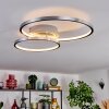 Fenar Plafondlamp LED Aluminium, Chroom, 1-licht
