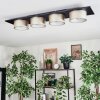 Falor Plafondlamp LED Zwart, 1-licht