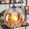Koyoto Hanglamp, Kogellampje, Hanglamp Amber, 1-licht