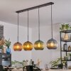 Koyoto Hanglamp, Kogellampje, Hanglamp Blauw, Goud, Groen, Koperkleurig, 4-lichts