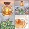 Ripoll Plafondlamp, Kogellampje Amber, 1-licht