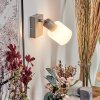 Fonik Wandlamp, Muurspot Chroom, Zandkleurig, 1-licht