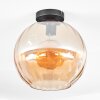 Koyoto Plafondlamp, Kogellampje 30 cm Amber, 1-licht