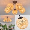 Basto Plafondlamp, Kogellampje Natuurlijke kleuren, 5-lichts