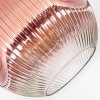 Ripoll Plafondlamp, Kogellampje Duidelijk, Koperkleurig, 1-licht