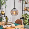 Koyoto Hanglamp, Kogellampje, Hanglamp 20 cm Duidelijk, Rookkleurig, 1-licht