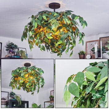 Kallax Plafondlamp Zwart, 3-lichts