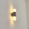 Felor Wandlamp voor buiten, Licht omhoog & omlaag, Wandlamp LED Antraciet, 2-lichts