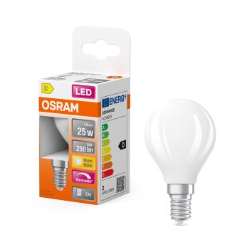 Osram E14 LED 2.5 Watt warm wit dimbaar 250 Lumen