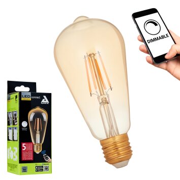 E27 LED 5.5 Watt warm wit dimbaar 500 Lumen