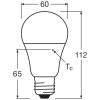 Osram E27 10 Watt neutraal wit 1055 Lumen