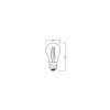 Osram E27 1 Watt warm wit 136 Lumen