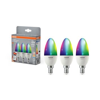 Osram E14 4.9 Watt dimbaar 470 Lumen