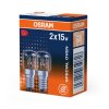 Osram E14 15 Watt warm wit dimbaar 85 Lumen