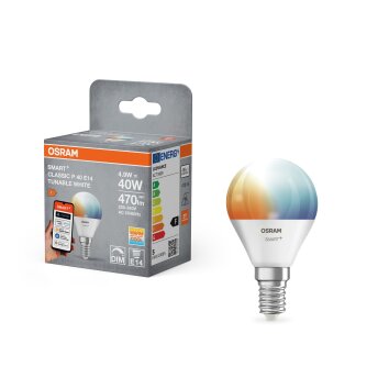 Osram E14 4.9 Watt warm wit dimbaar 470 Lumen