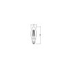 Osram E14 LED 4 Watt 470 Lumen