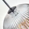 Koyoto Hanglamp, Kogellampje, Hanglamp Duidelijk, Rookkleurig, 1-licht