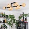 Basto Plafondlamp, Kogellampje Natuurlijke kleuren, 10-lichts