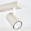 Javel Plafondlamp Zandkleurig, 6-lichts